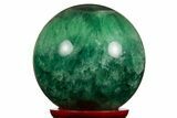 Enormous, Colorful Banded Fluorite Sphere ( lbs) - China #319349-1